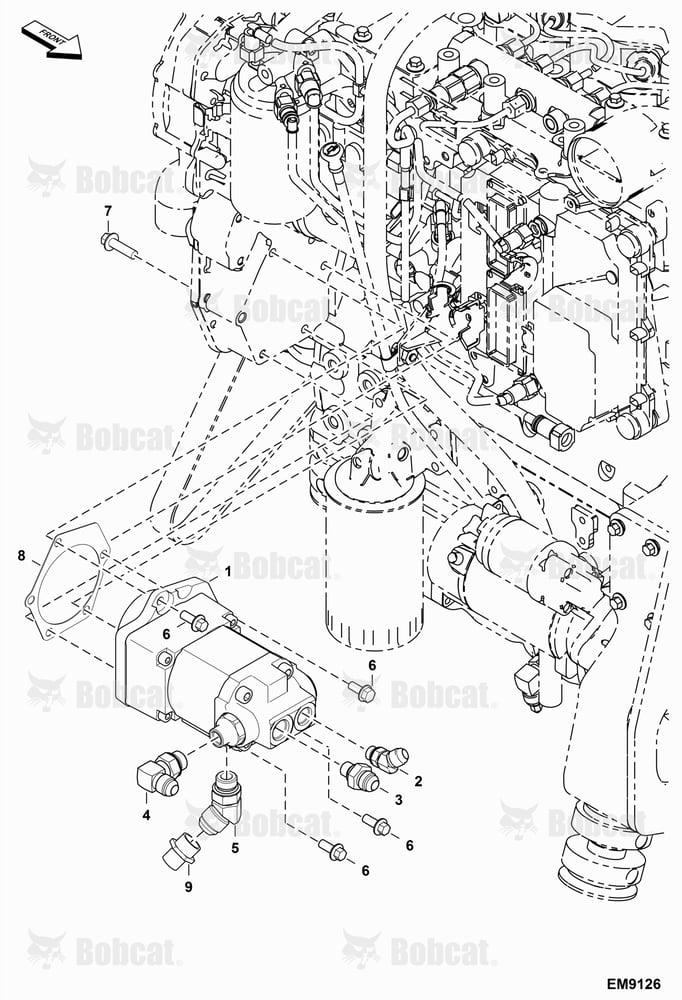 Hydraulic Circuitry (Fan Pump)