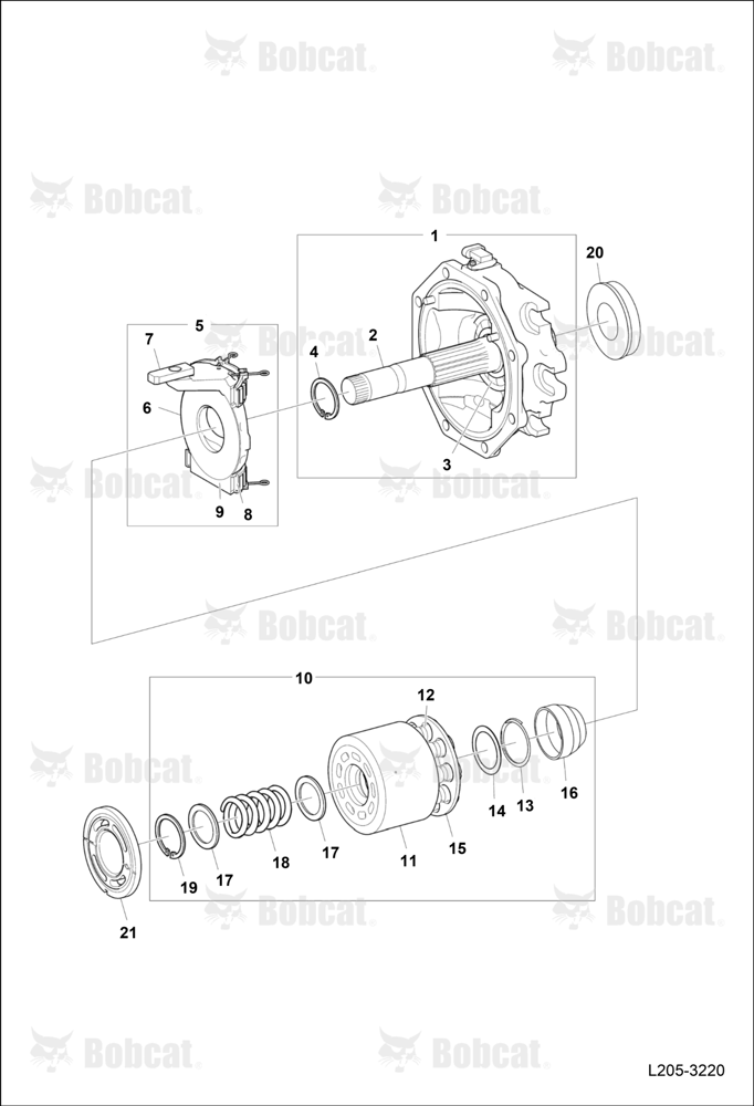 HST Pump (Rotary Group)