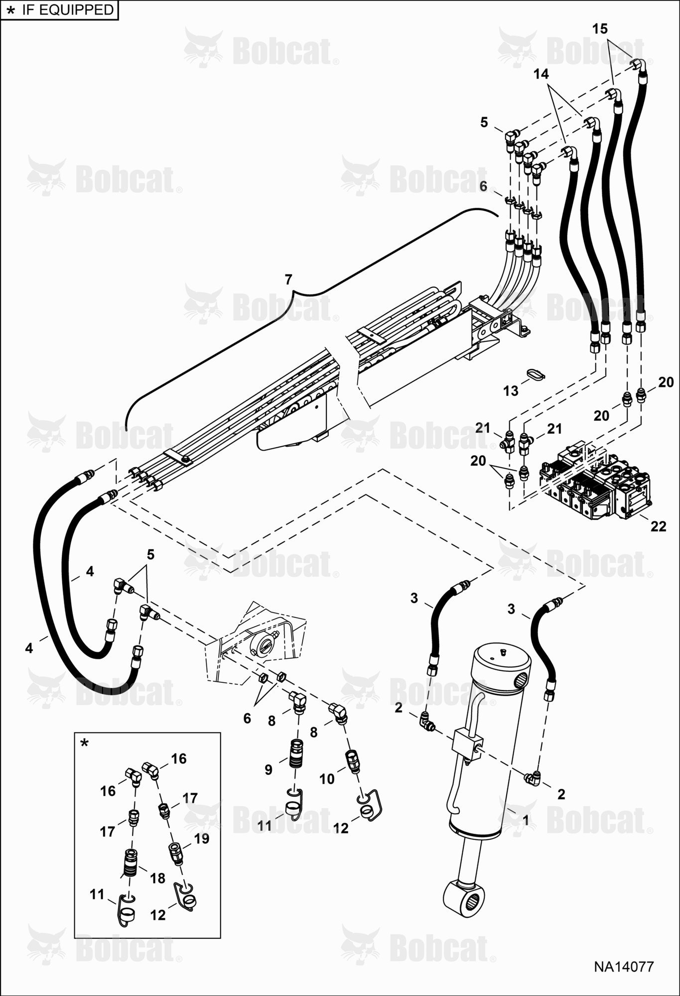 Hydraulic Circuitry (Tilt & Auxiliary)