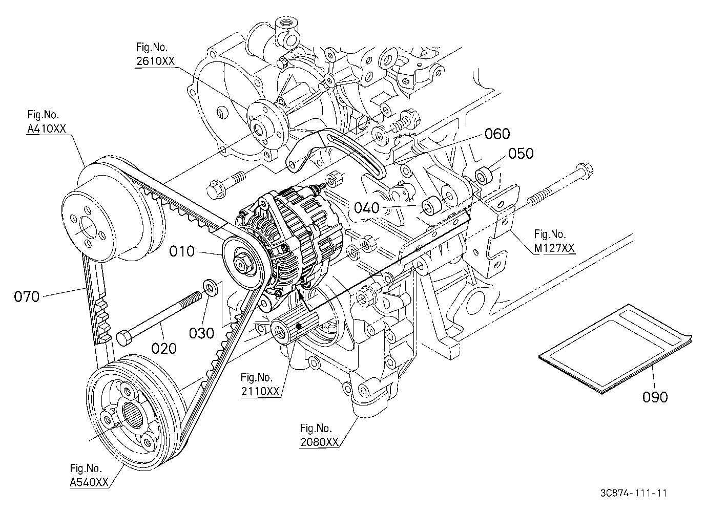 Alternator Kit 1 (Alternator) [Option]