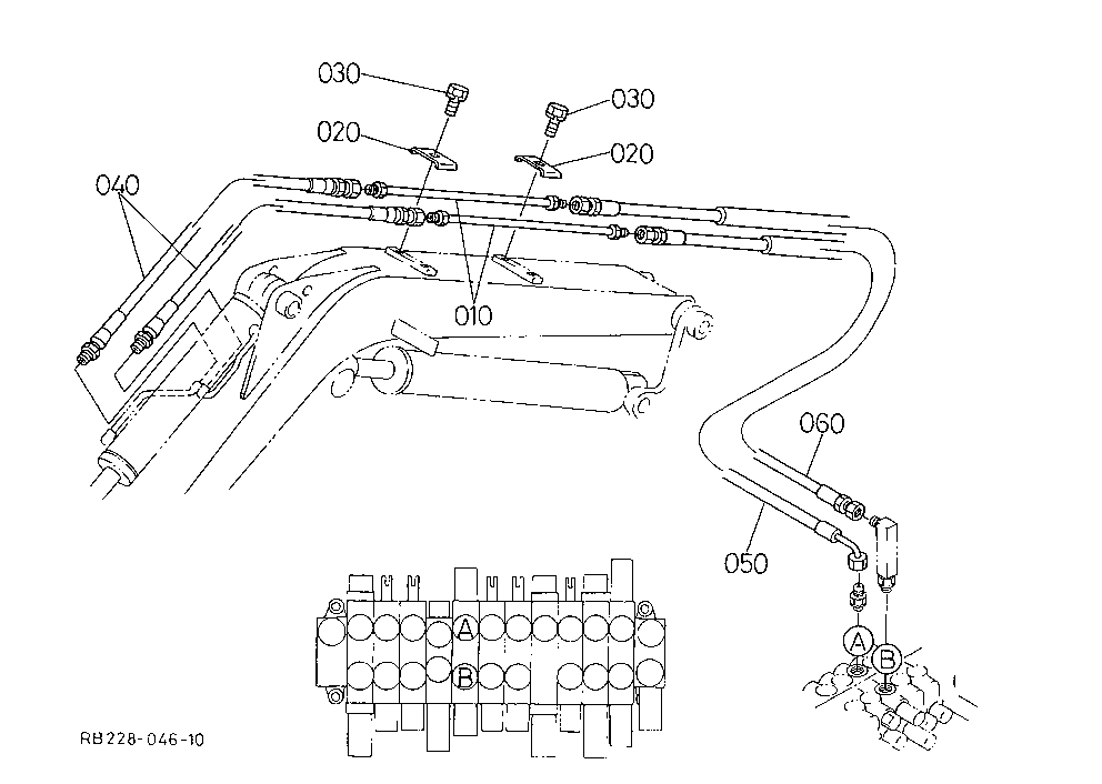 Oil Piping (Arm 2)