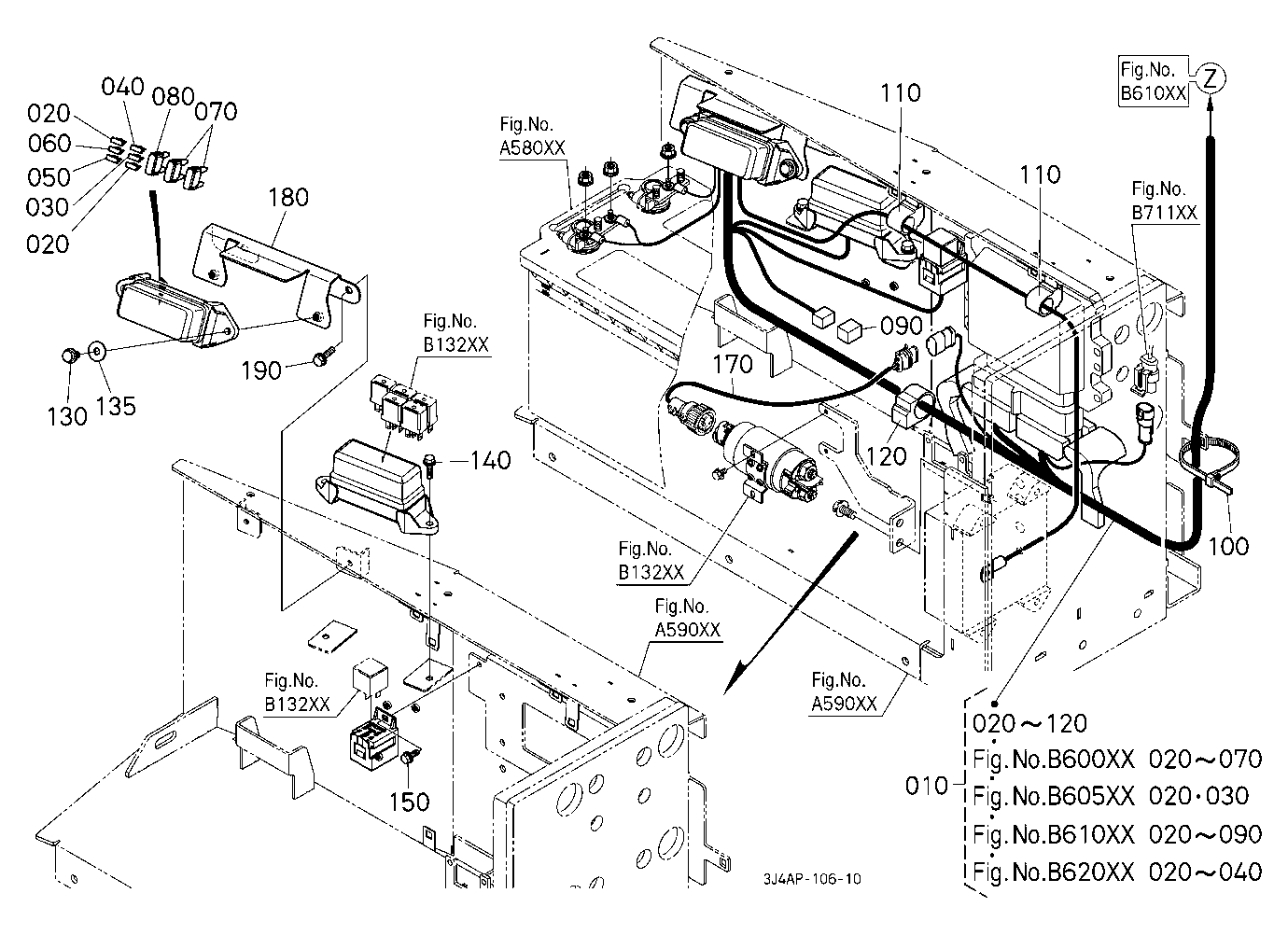 Electrical Wiring (Engine) (Fuse/Battery)