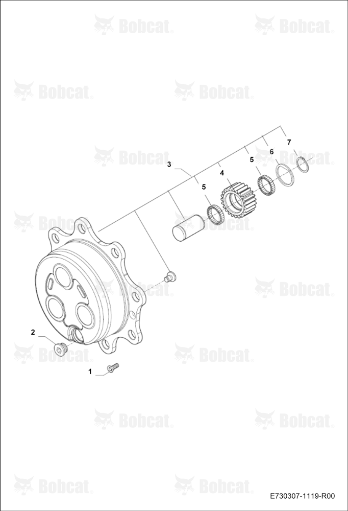 Front Axle (Final Reduction 4WD)