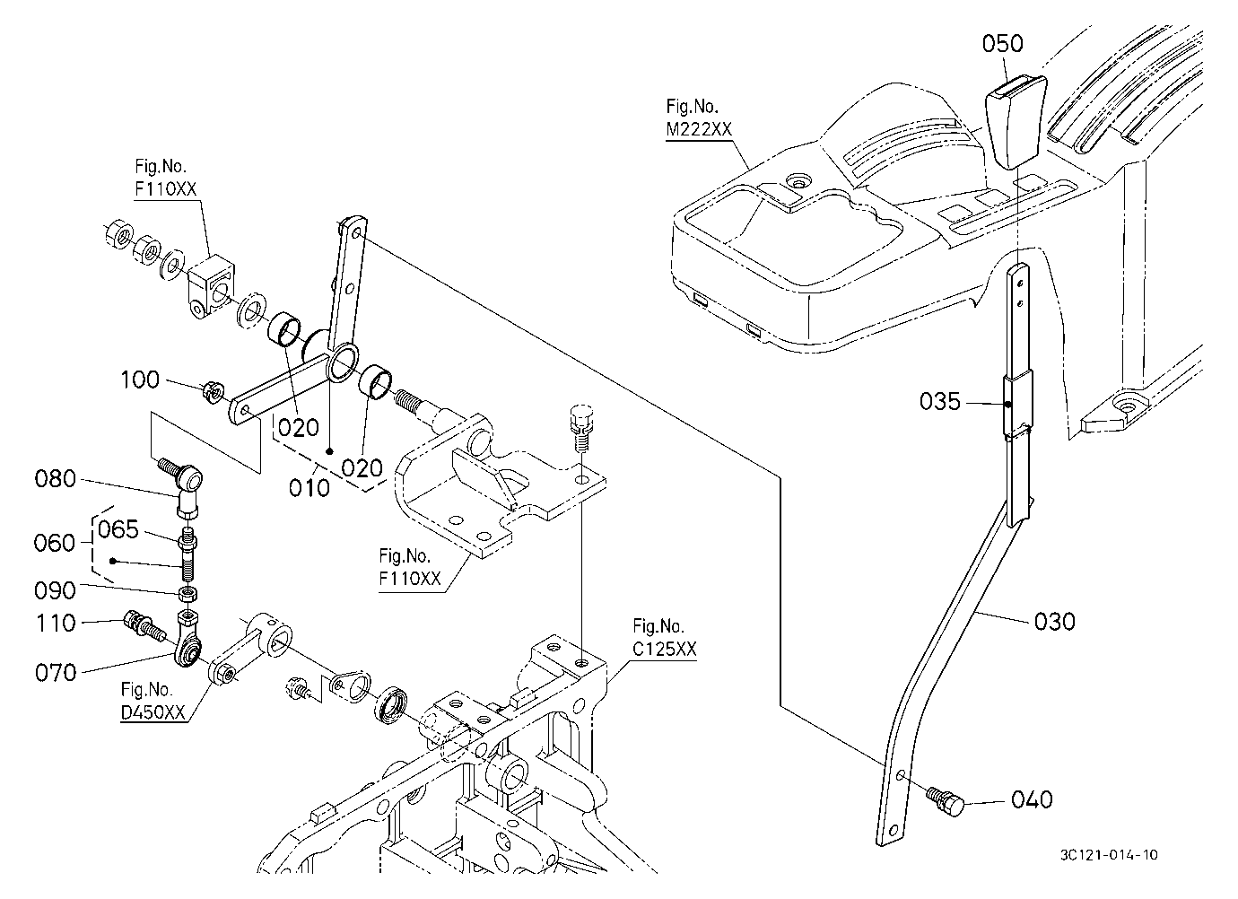 Range And Creep Gear Shift Lever