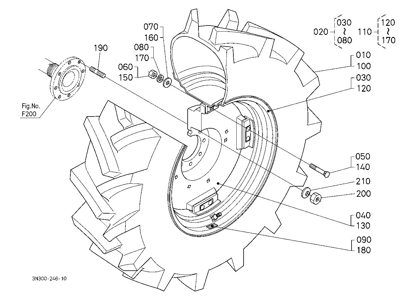 Rear Wheel (18.4-30)