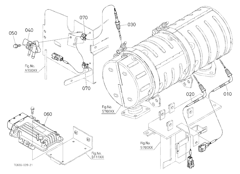 Sensor/Ecu (Muffler)