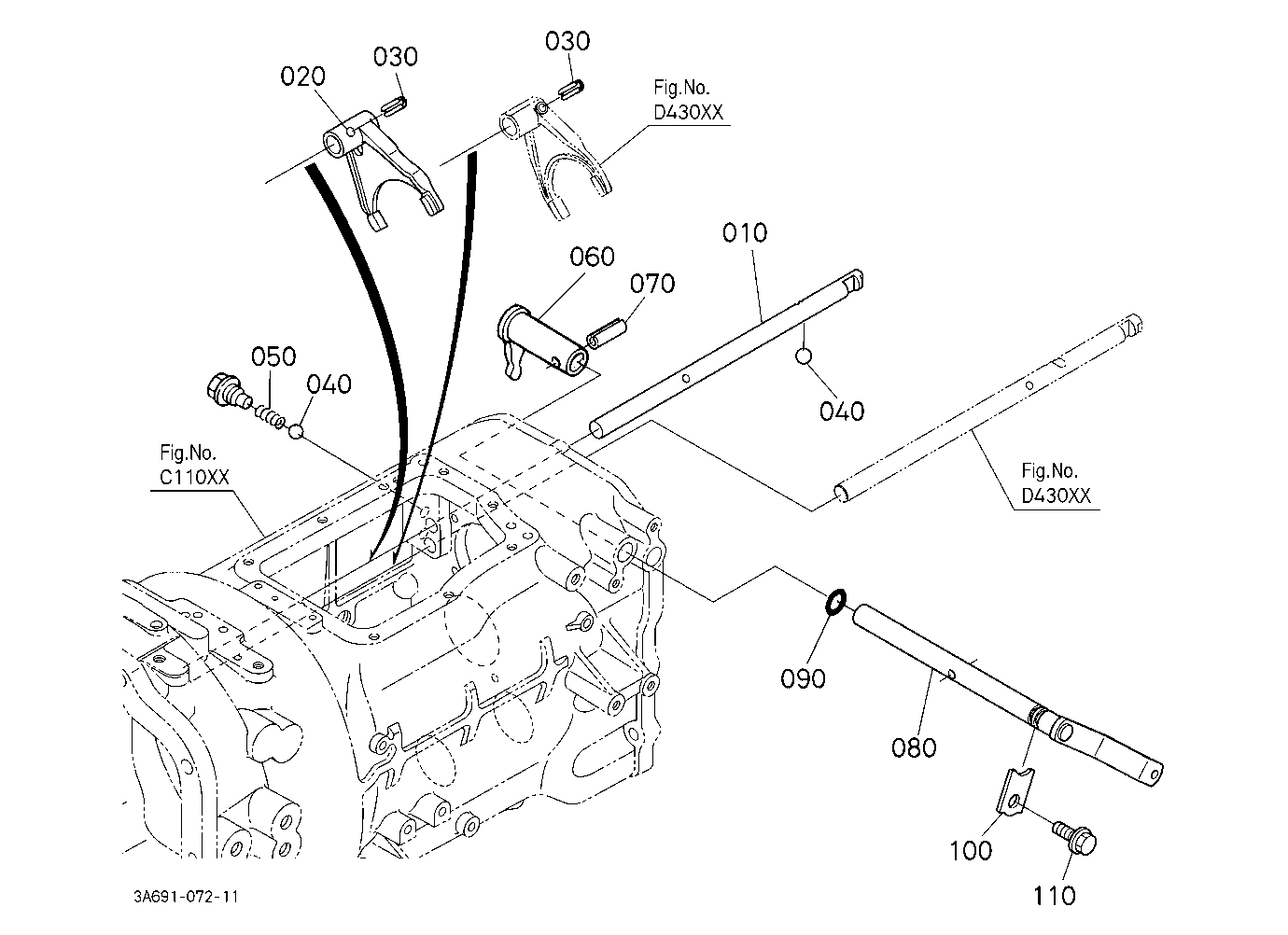 Creep Speed Kit (Shift Lever) [A] [Cab Type] [Opti