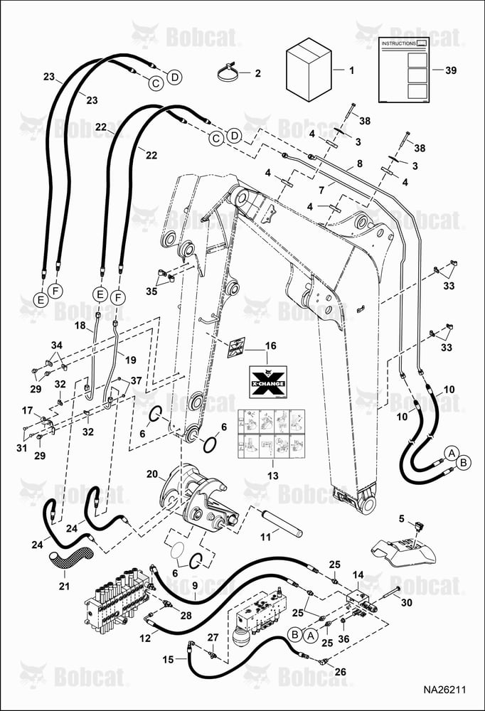 X-CHANGE (Hydraulic)(Manifold)(Standard & Long Arm)(Kit)