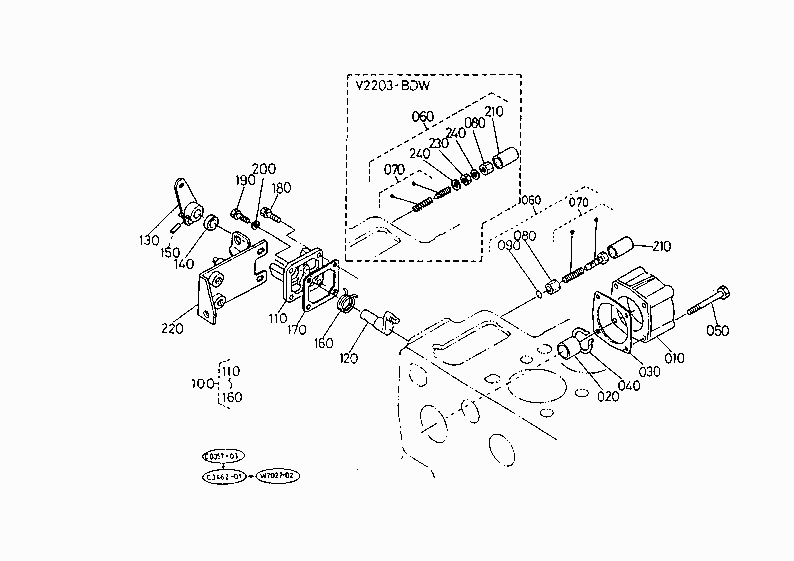 ENGINE STOP LEVER LOADER S.No.>=10081
