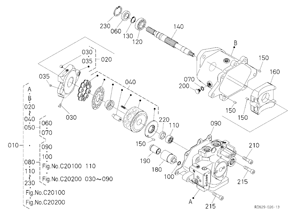Piston Pump 1 [Component Parts]