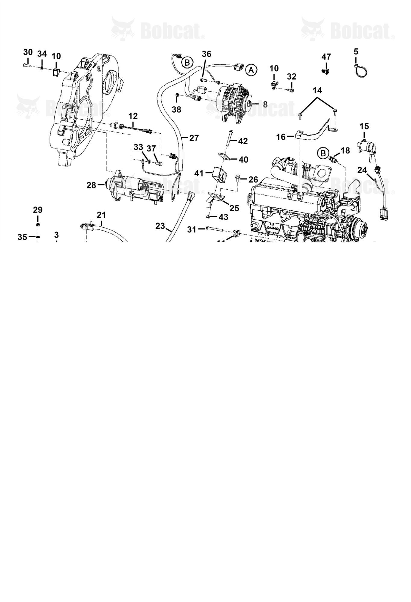 Engine Electrical Circuitry (Main Frame & Engine)