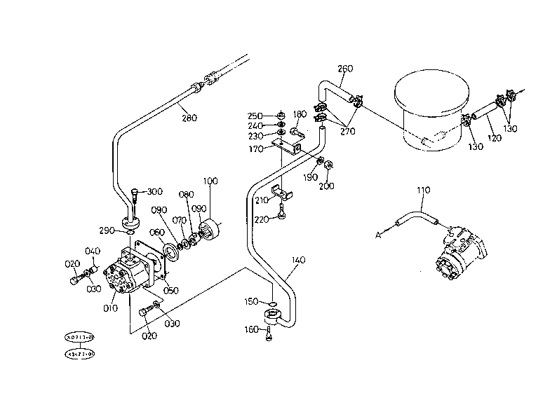 Power Steering Oil Pump With Cab