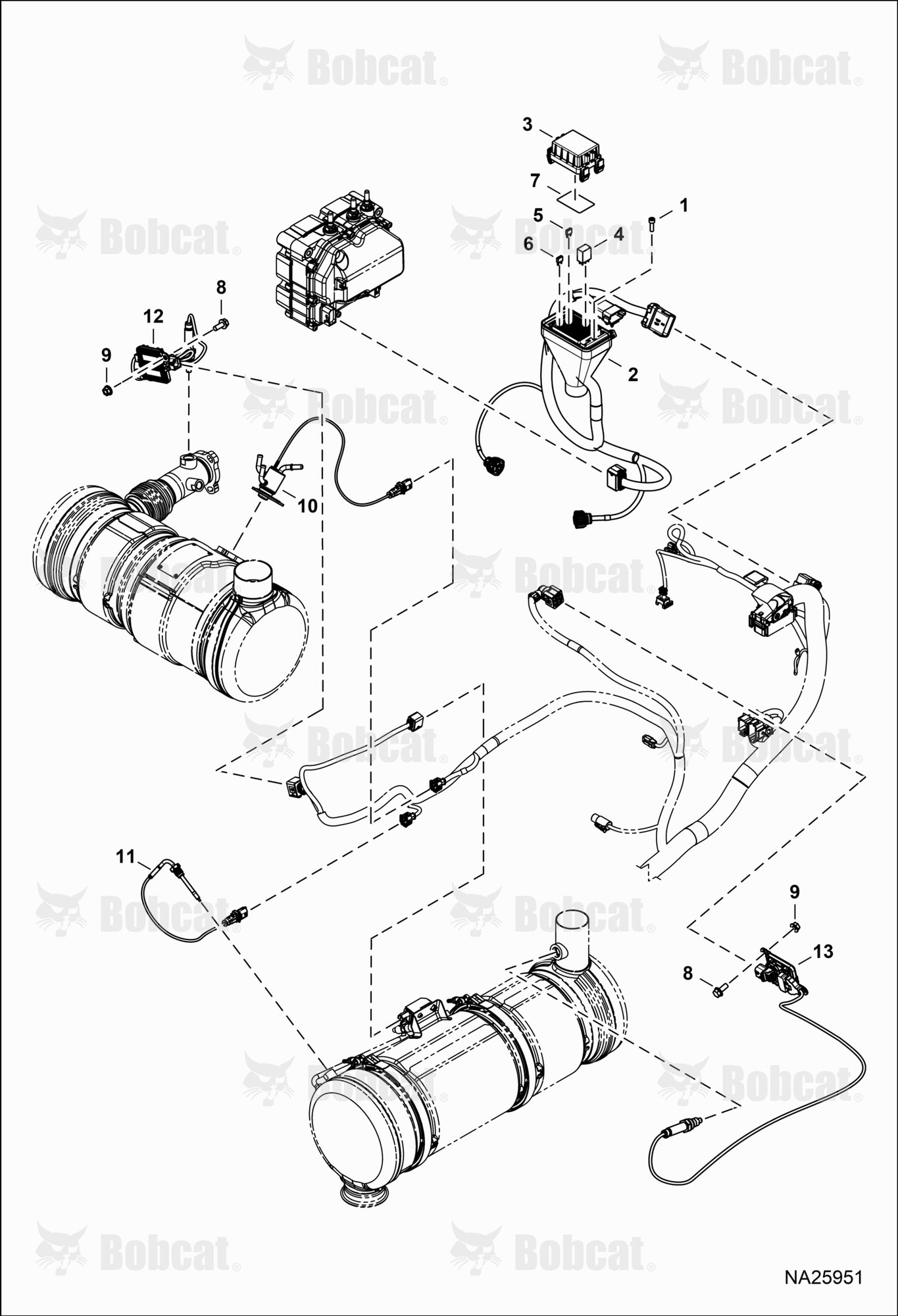 Engine Electrical Circuitry (SCR System)