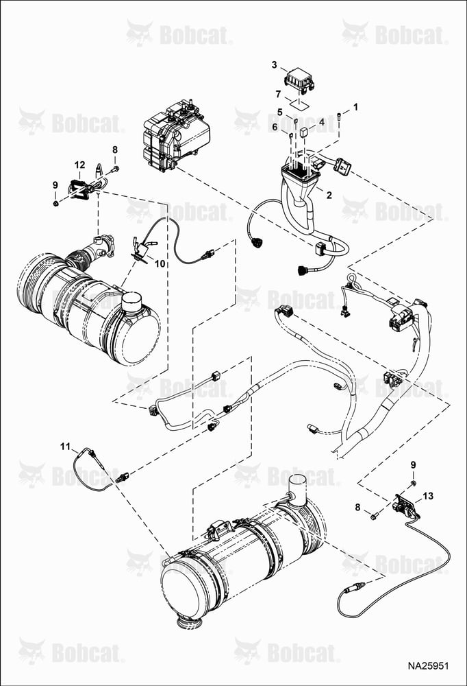 Engine Electrical Circuitry (SCR System)