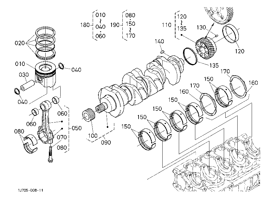 Piston And Crankshaft