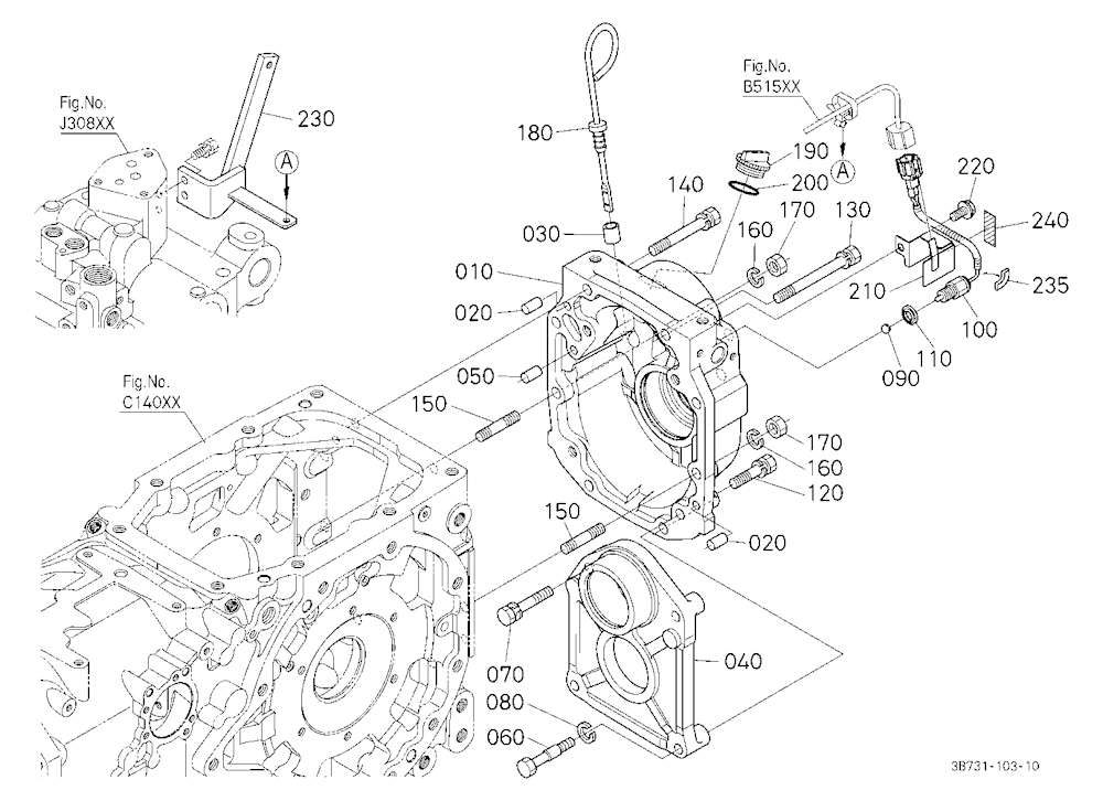 Pto Conversion Kit (Gear Case) (540/540E) (W/G No.