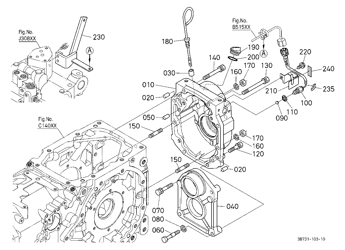 Pto Conversion Kit (Gear Case) (540/540E) (W/G No.