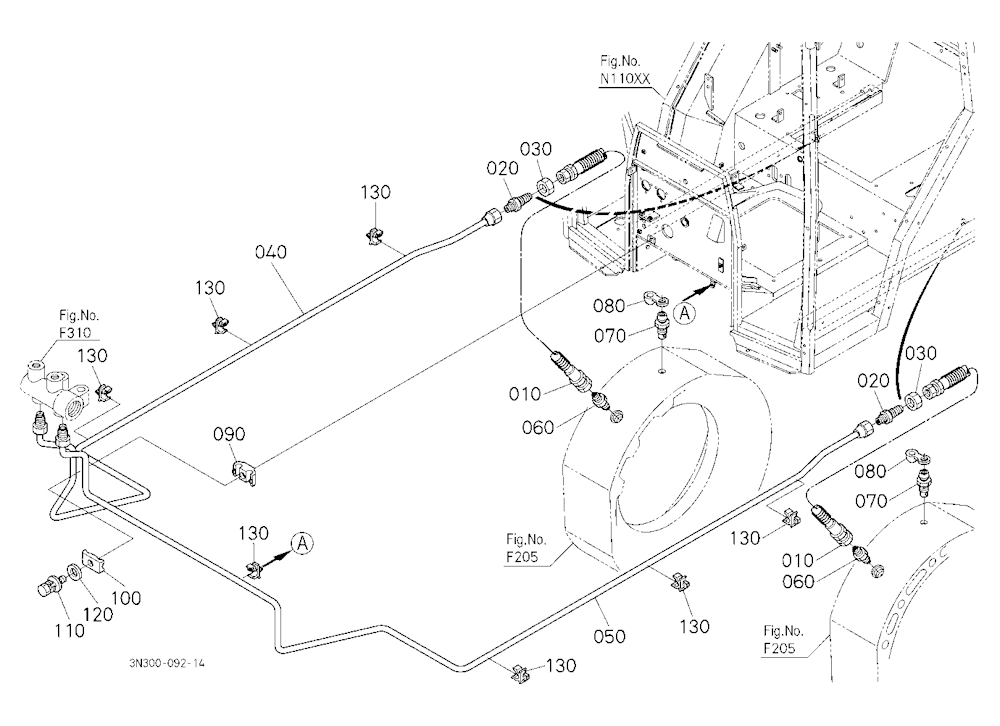Brake Pipe [Previous Cab Type]
