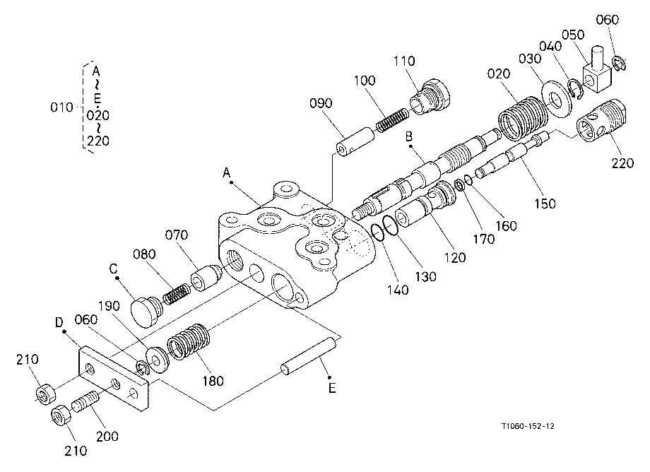 Control Valve [Component Parts] [Old Type]