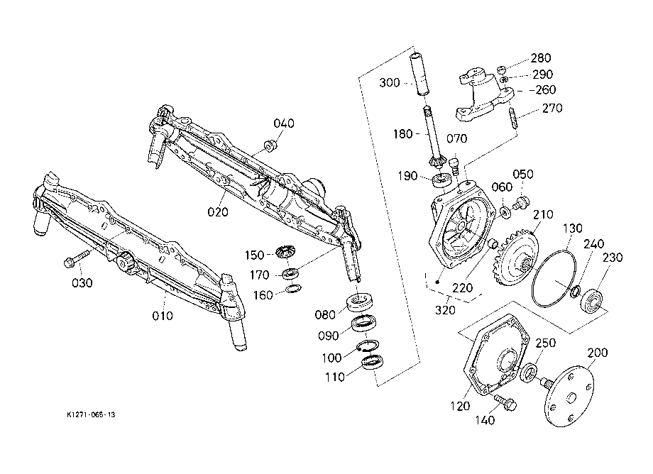 Front Axle(Left)