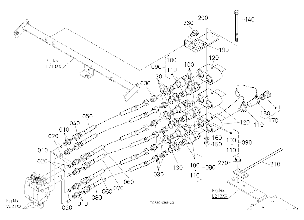Auxiliary Control Valve Coupler (3Rd) [New] [Optio