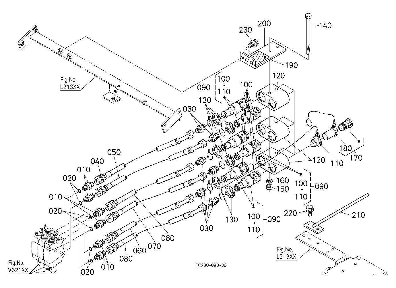 Auxiliary Control Valve Coupler (3Rd) [New] [Optio
