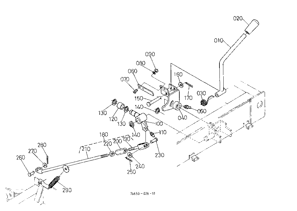 Pto Lever