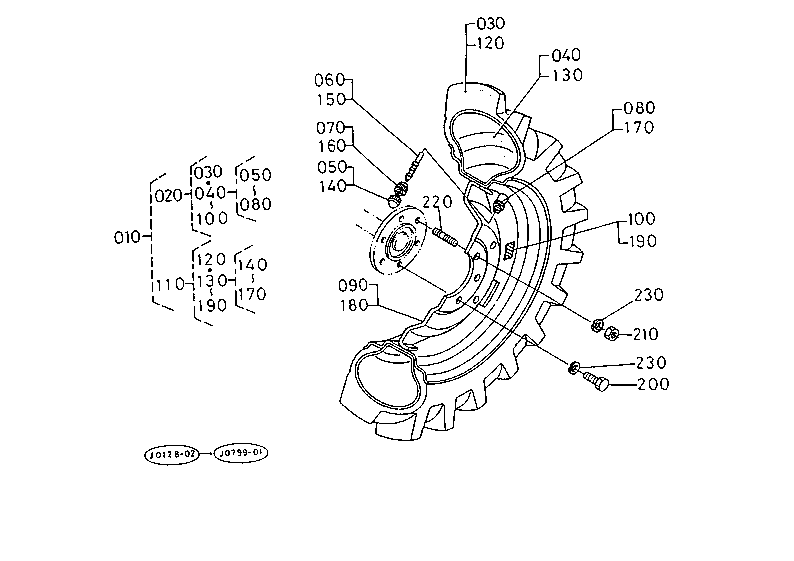 Rear Wheel (9.5-24F)