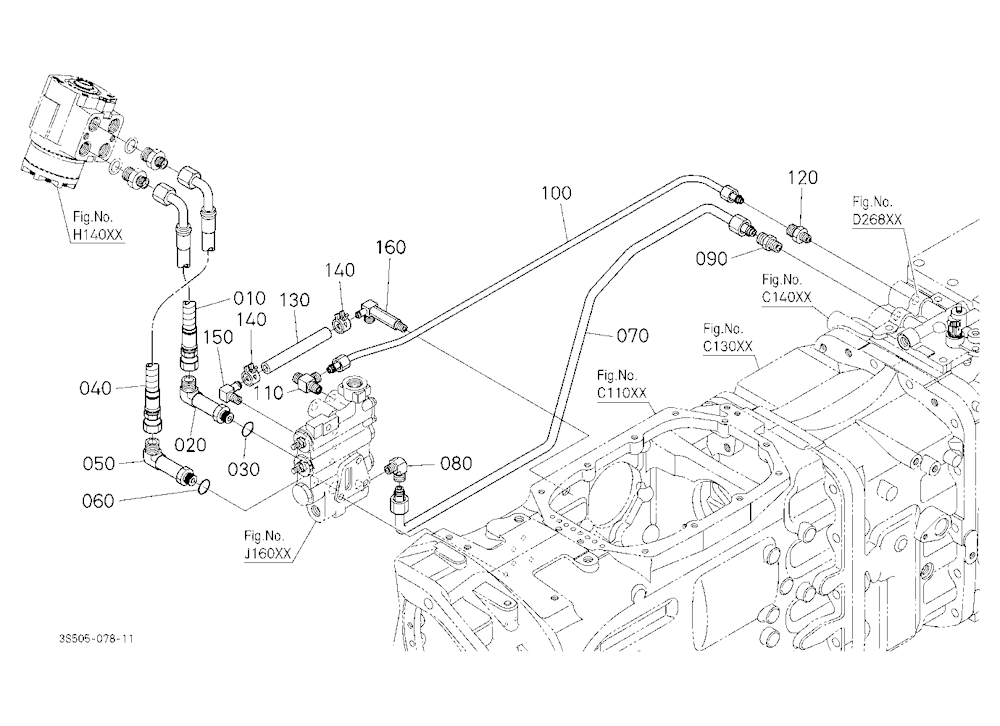 Hydraulic Oil Line (Steering/Pto) [Except [Dtsc]]
