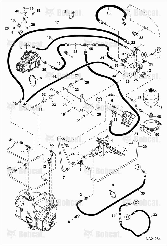 Hydraulic Circuitry (Brake System) (Italy Configuration)