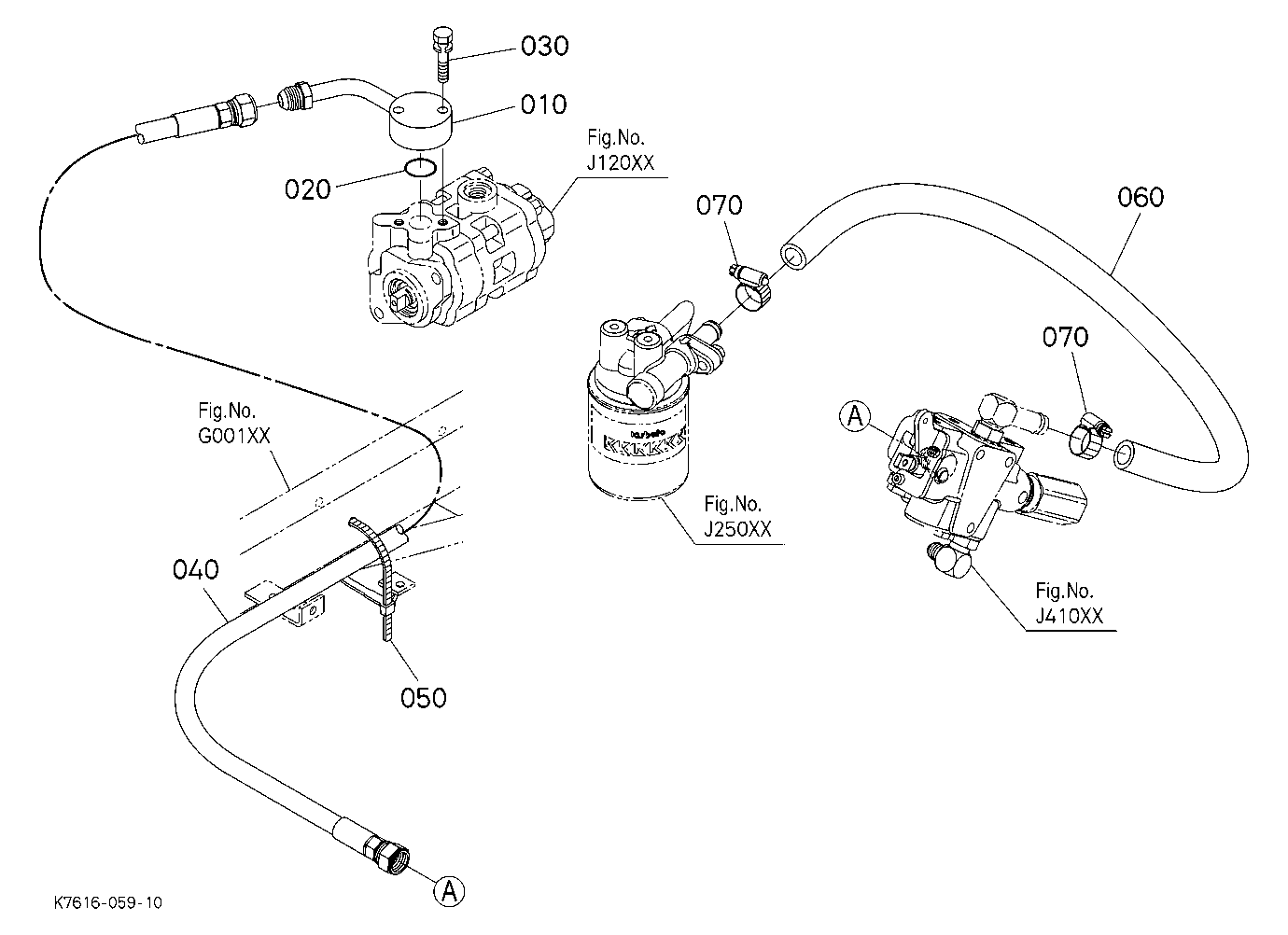 Hydraulic Oil Line (Control Valve)