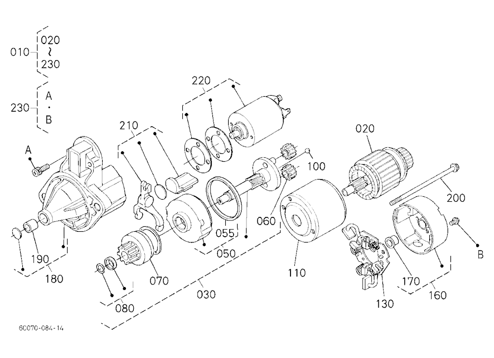 Starter [Component Parts](Not For Reman Unit)