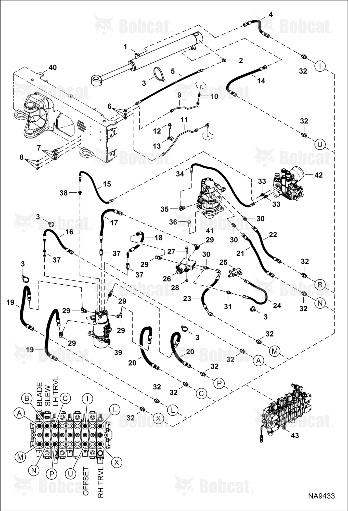 Hydraulic Circuitry (Upper/Swing)