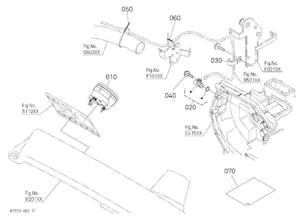 Speedometer Kit (W/G.No.V4233) [Option]