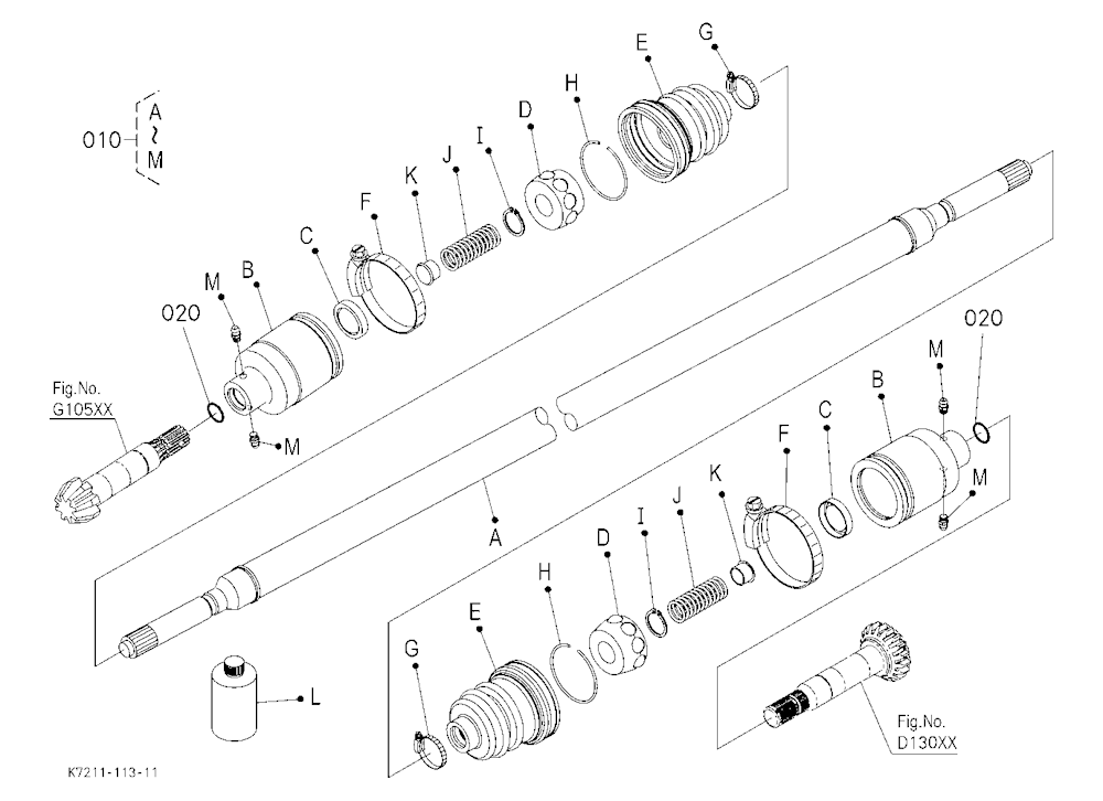 Front Propeller Shaft With Nipple [Option]