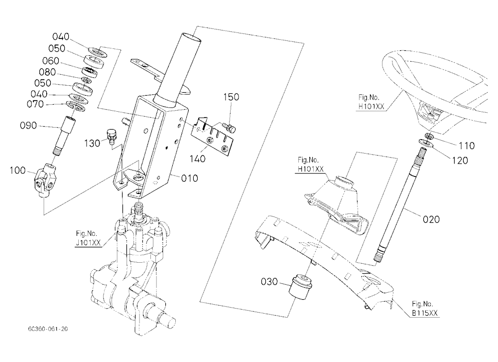 Steering Post