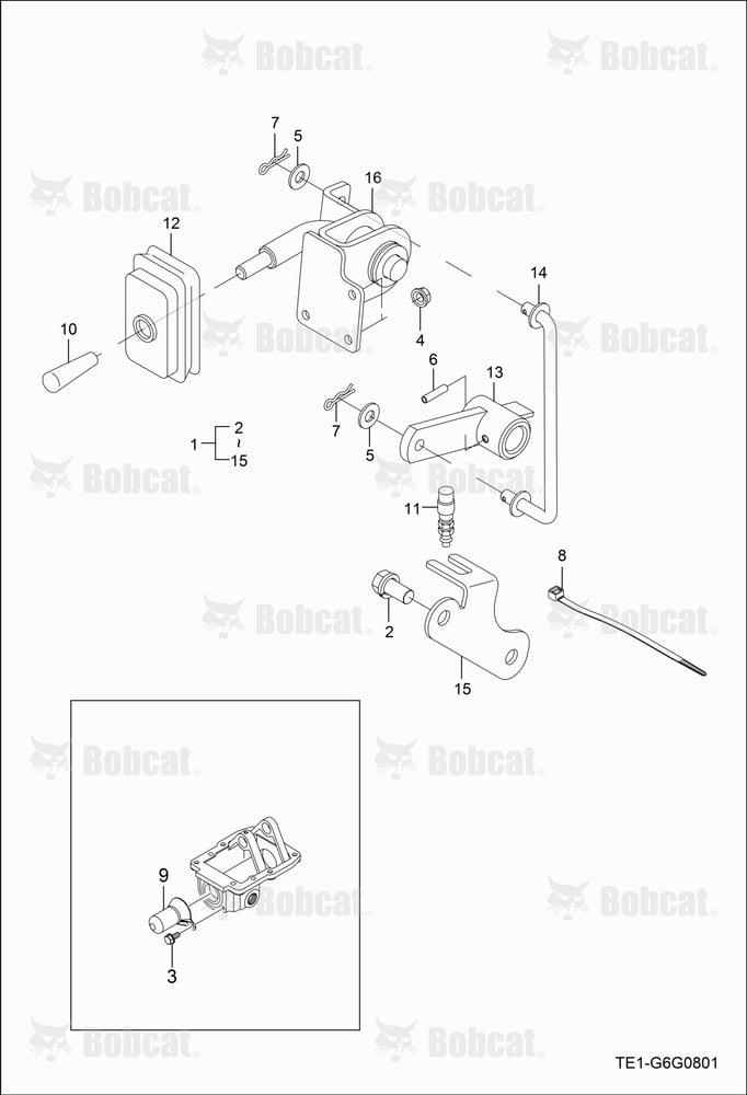 MID PTO Lever Kit