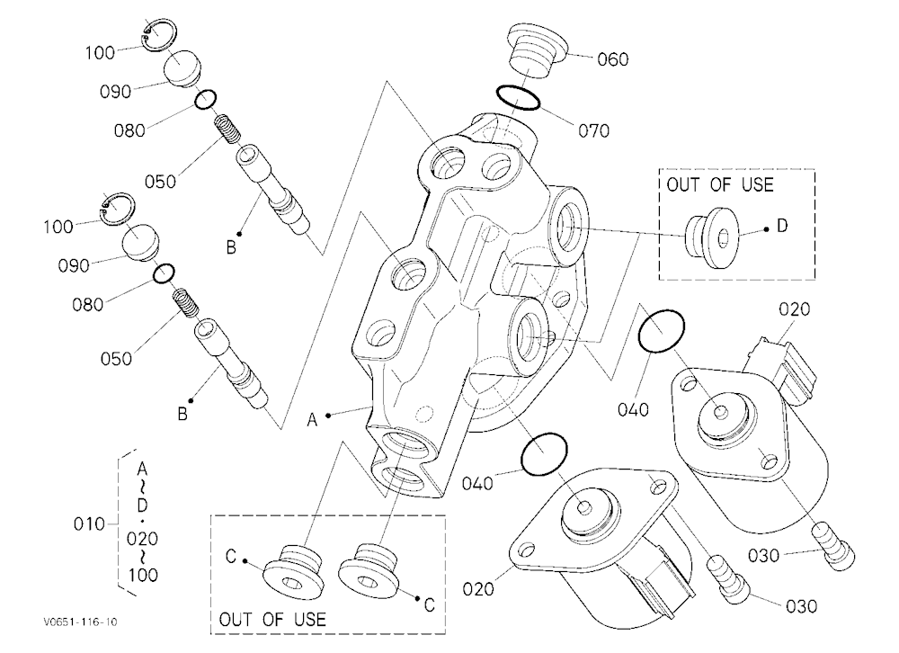 Change Valve (Hitch) [Component Parts] [Hydraulic
