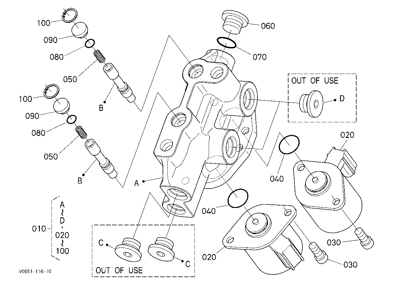Change Valve (Hitch) [Component Parts] [Hydraulic