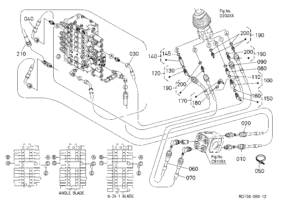 Oil Piping (Control Rh)