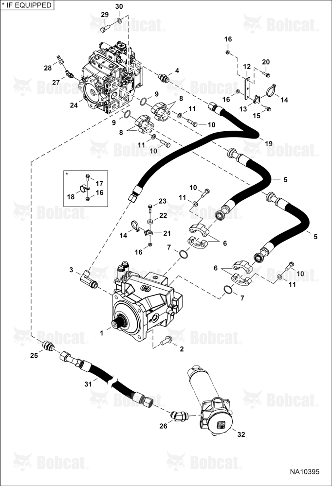 Hydrostatic Circuitry (Pump & Motor)