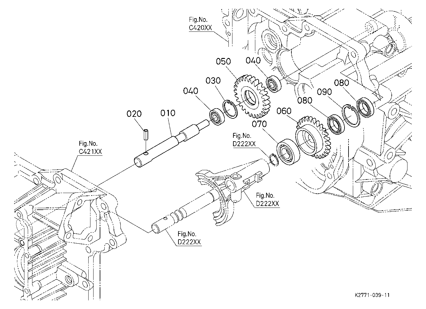 Gp Idle Shaft