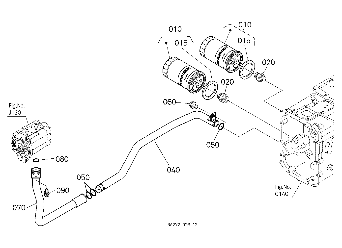 Hydraulic Pipe (Suction)