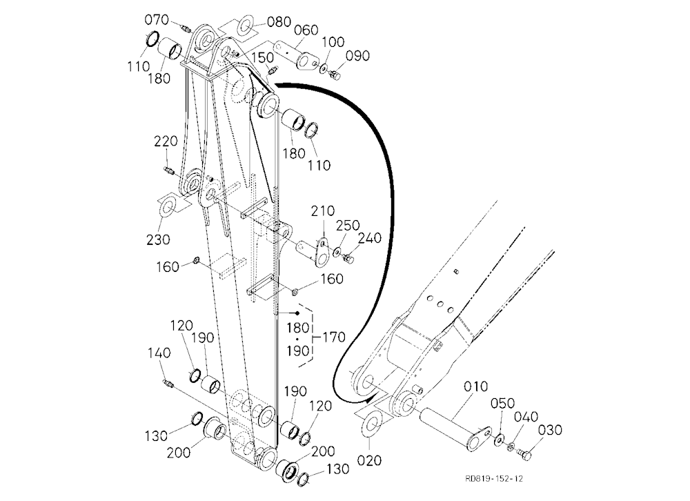 Arm [Except Super Double Boom Type]