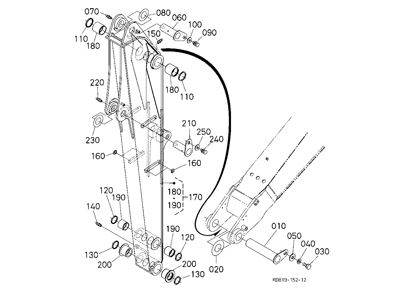 Arm [Except Super Double Boom Type]