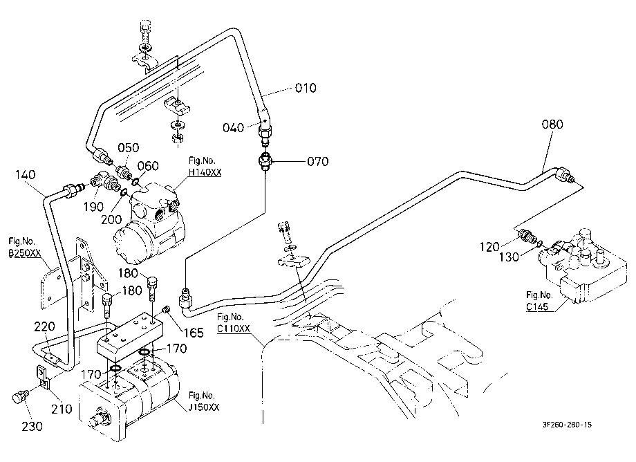 Hydraulic Oil Line (Steering/Pto)