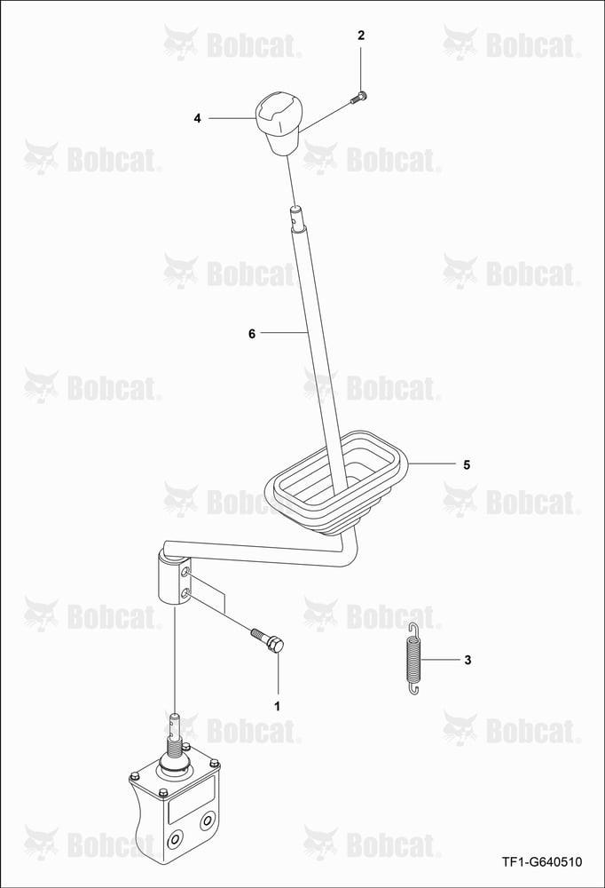 Range Shift Lever Group