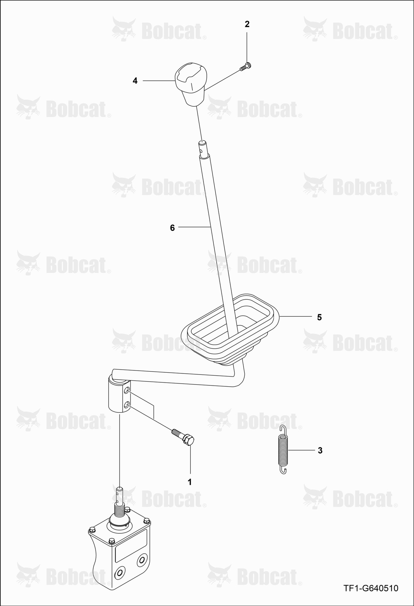 Range Shift Lever Group