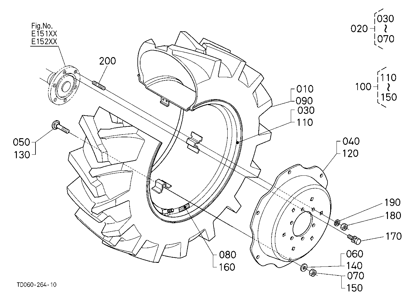 Rear Wheel (17.5L-24R4)