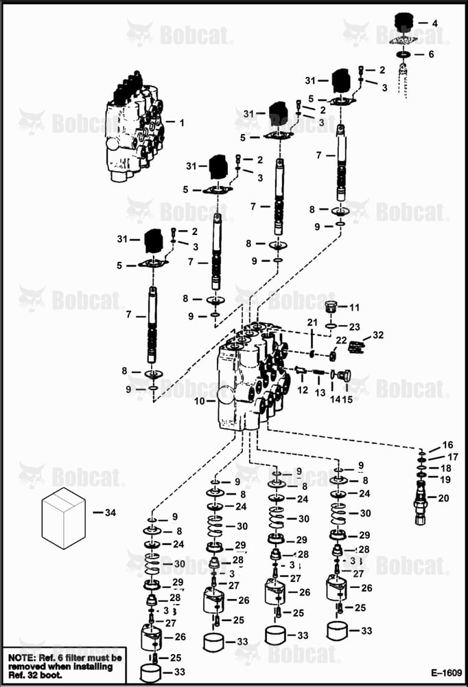 Control Valve (4-Spool)